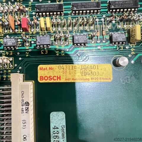Electronics / Drive technology BOSCH Reglerkarte