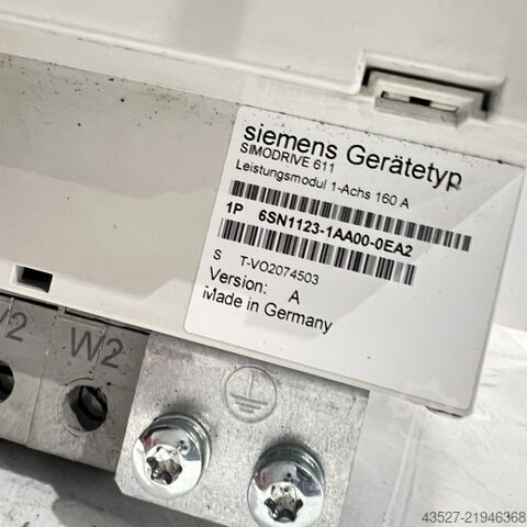 Elektronik / SPS-Steuerungen SIEMENS 6SN1123-1AA00-0EA2