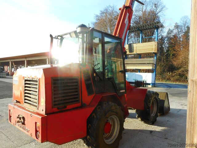 Radlader Schäffer 870T mit Teleskoparm und Euro Aufnahme