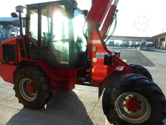 Radlader Schäffer 870T mit Teleskoparm und Euro Aufnahme