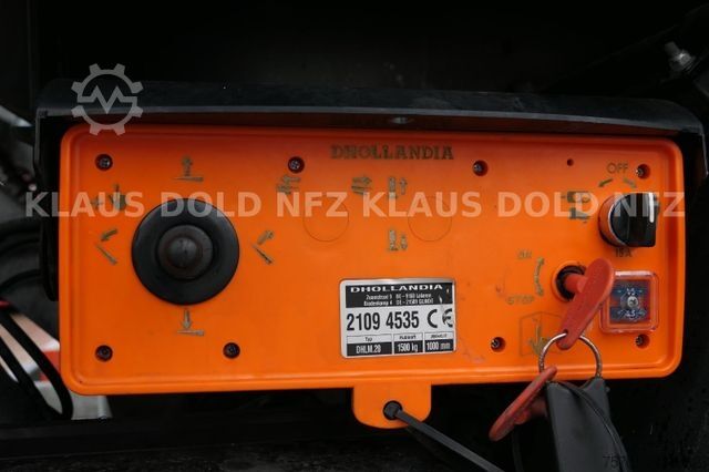 Kofferanhänger SPIER AGL 290 Pritsche Plane Durchladeeinrichtung LBW