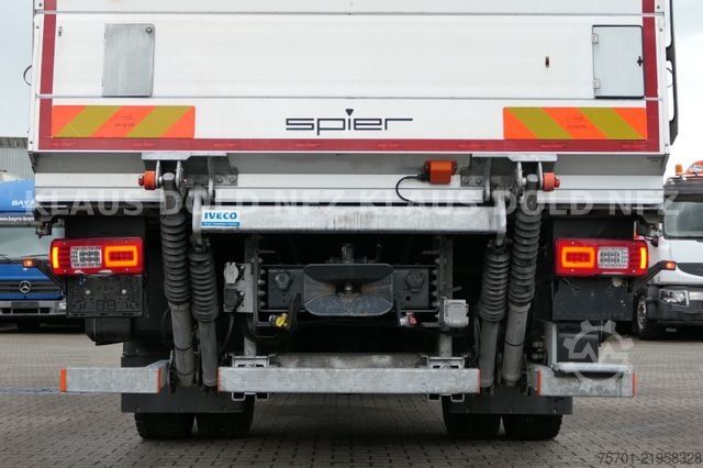 Flatbed truck with tarp IVECO 190S46 S-Way Pritsche Plane Retarder LBW Euro 6