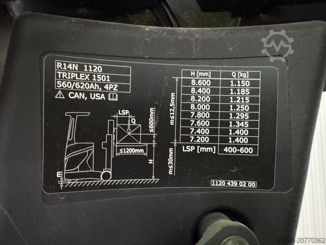 R 14 N * Triplex FFL !! LINDE R 14 N * Triplex FFL !!