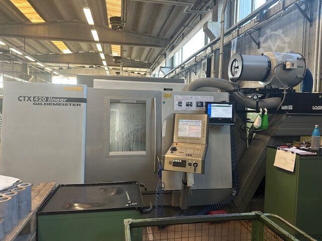 Cnc-Dreh- und Fräszentrum GRAZIANO CTX 410 linear