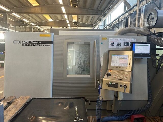 Cnc-Dreh- und Fräszentrum GRAZIANO CTX 410 linear