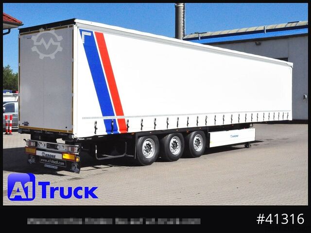 Open semitrailer with tarp KRONE SD Tautliner, TOP Zustand, 29.112km original