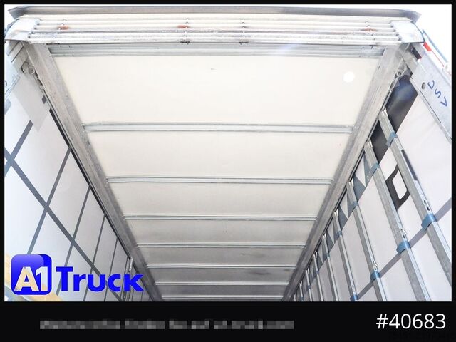 Open semitrailer with tarp SCHMITZ SCB  24, Mega, Speed Curtain, VDI 2700, TÜV 10/2026