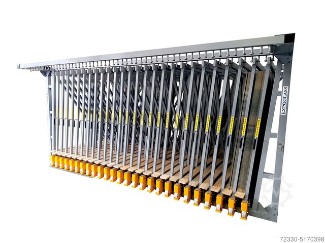 SLIDING RACK FOR GLASS M80-26 EXPOGLASS ® M80 - 26 S