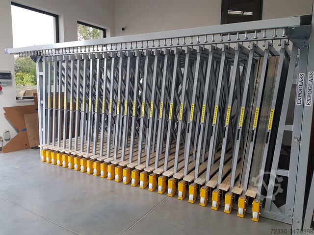 SLIDING RACK FOR GLASS M80-26 EXPOGLASS ® M80 - 26 S
