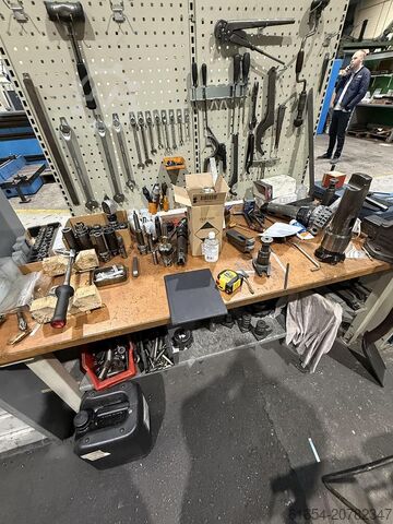 Gebrauchtes horizontales Bodenbohrwerk, Hersteller SCHARMANN, Modell WB 125 SCHARMANN WB 125