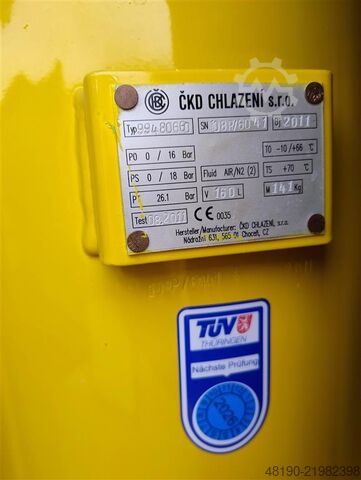 Adsorption compressed air dryer Kaeser DC108E