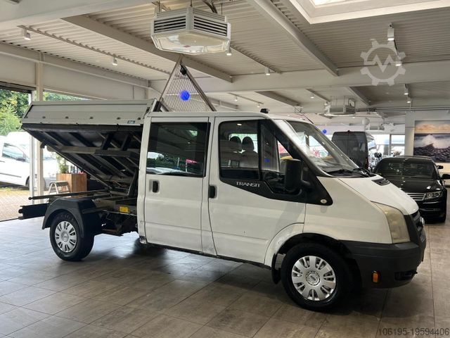 Transporter mit Kipper FORD Transit 2,4 TDCI *3-Seiten Kipper*Doka*7-Sitzer