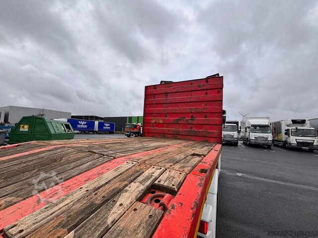 Low loader semitrailer Kässbohrer porte engins