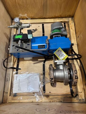 Lot of valves with pneumatic actuator VALMET NELES VANNES ACTIONNEURS PNEUMATIQUES