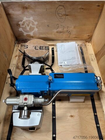 Lot of valves with pneumatic actuator VALMET NELES VANNES ACTIONNEURS PNEUMATIQUES