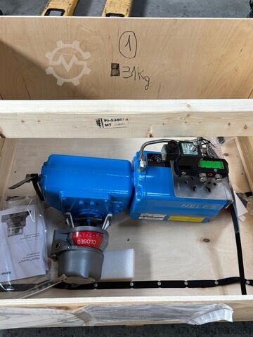 Lot of valves with pneumatic actuator VALMET NELES VANNES ACTIONNEURS PNEUMATIQUES