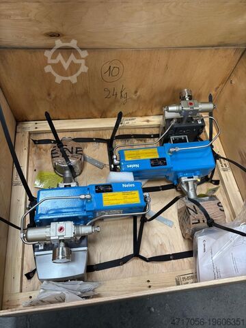 Lot of valves with pneumatic actuator VALMET NELES VANNES ACTIONNEURS PNEUMATIQUES