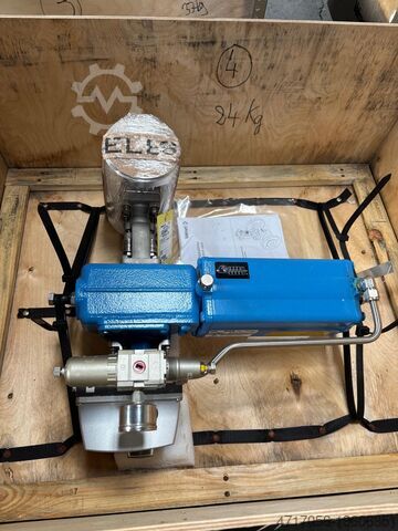 Lot of valves with pneumatic actuator VALMET NELES VANNES ACTIONNEURS PNEUMATIQUES