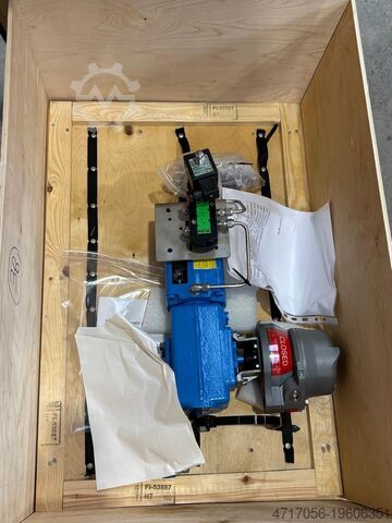 Lot of valves with pneumatic actuator VALMET NELES VANNES ACTIONNEURS PNEUMATIQUES