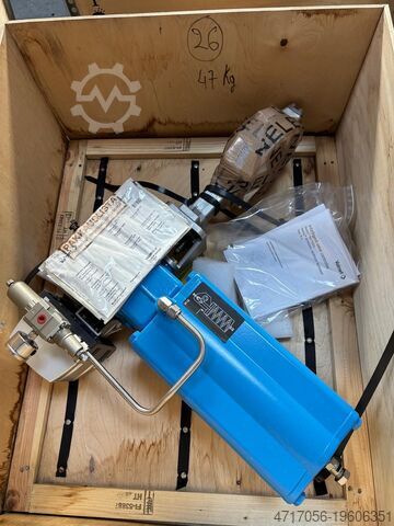 Lot of valves with pneumatic actuator VALMET NELES VANNES ACTIONNEURS PNEUMATIQUES