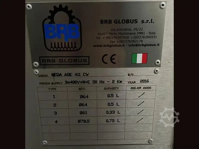 Etikettiermaschine BRB Globus MEGA ADE 411 CW