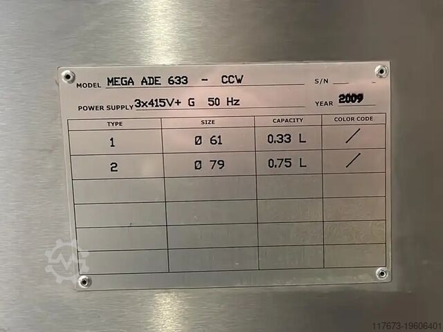 Etikettiermaschine BRB Globus MEGA ADE 633 – CCW