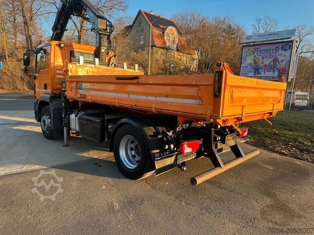 Autokran MAN TGS 18.290 4x2 Kipper KRAN 12m FUNK AHK