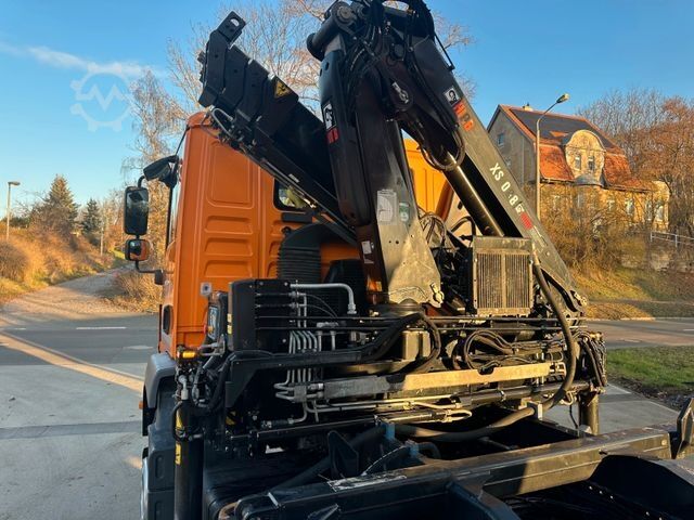 Dreiseitenkipper LKW MAN TGS 18.290 4x2 Kipper KRAN 12m FUNK AHK