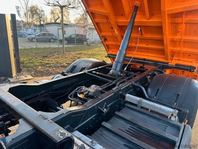 Dreiseitenkipper LKW MAN TGS 18.290 4x2 Kipper KRAN 12m FUNK AHK