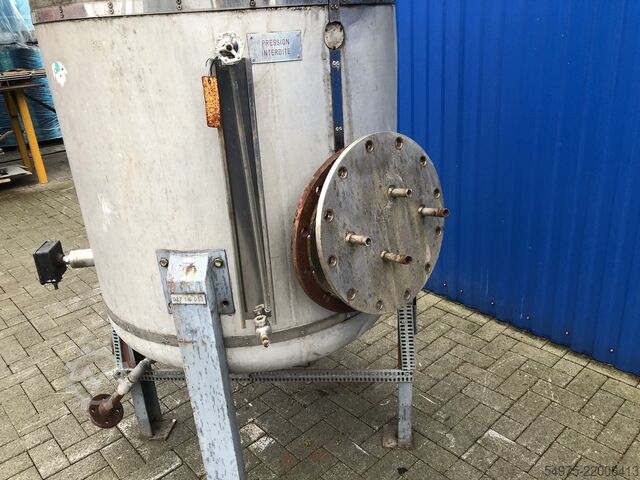 600L stainless steel tank with insulation  