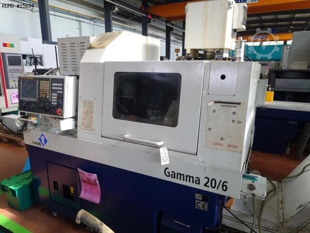 Swiss-type cnc lathe TORNOS GAMMA 20/6