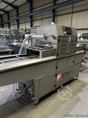 Tray sealer / skinpacker. 2023 machine. Ilpra FP FoodPack Speedy Duo Overskin