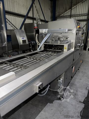 Tray sealer / skinpacker. 2023 machine. Ilpra FP FoodPack Speedy Duo Overskin