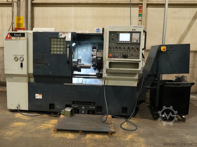 CNC turning and milling center Youji Machine Industrial co. Ltd. YH - 21