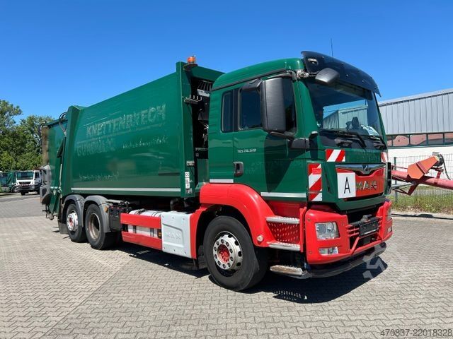 Garbage truck MAN TGS 26.320 / Faun Variopress 524