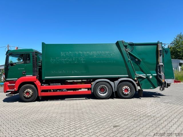 Garbage truck MAN TGS 26.320 / Faun Variopress 524