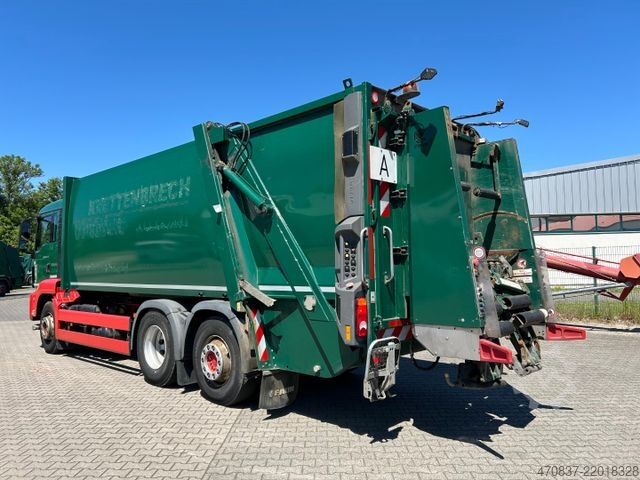 Garbage truck MAN TGS 26.320 / Faun Variopress 524