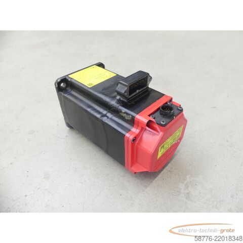 Control unit Fanuc A06B-2063-B003 AC Servo Motor SN: C175F0F3C mit A860-2070-T321 Pulsecoder