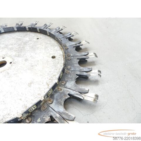 Component unbekannt Werkzeugwechsler Kranz für DMC 63 V Maschine 24 Werkzeughalter Ø 74,5cm
