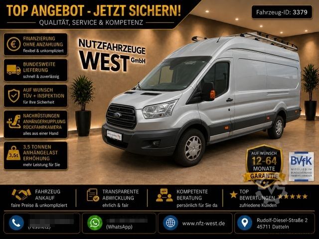 High top van FORD Transit Maxi Jumbo Hoch+Lang*Garantie*L4-H3*
