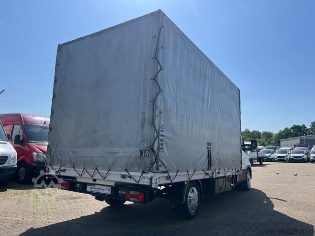 Curtain sider van IVECO Daily 35S17 3,0 HPI Maxi Pritsche+Plane