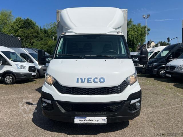 Curtain sider van IVECO Daily 35S17 3,0 HPI Maxi Pritsche+Plane
