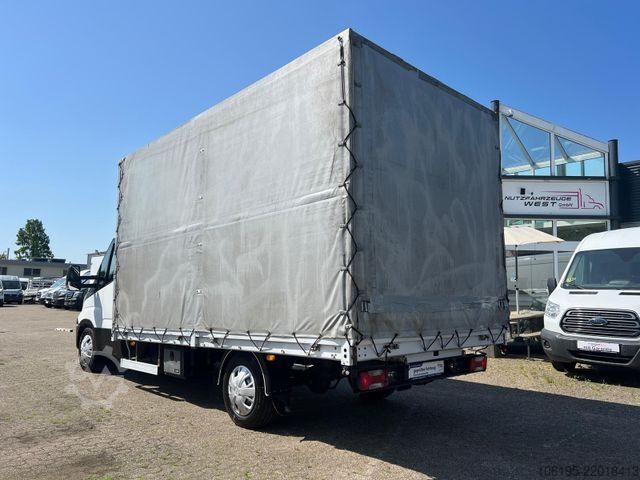 Curtain sider van IVECO Daily 35S17 3,0 HPI Maxi Pritsche+Plane