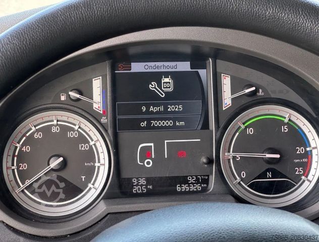 Kühlkoffer-LKW DAF XF 460 SSC ONLY 636.000 KM TAIL LIFT 24 CC + 26