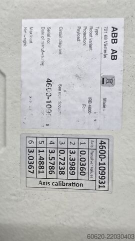 Industrieroboter ABB IRB 4600-40/2.55 ABB IRB 4600-40/2.55 Type C