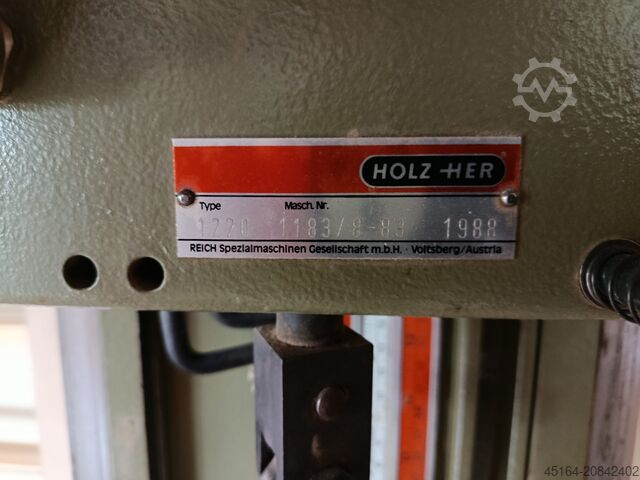 Stehende Plattensäge Holz Her Super Cut 1220 automatic