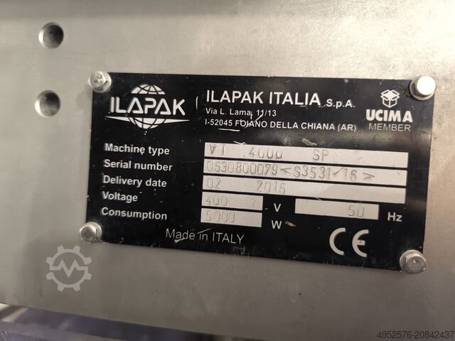 Abpackmaschine Ilapak VT 4000 SP