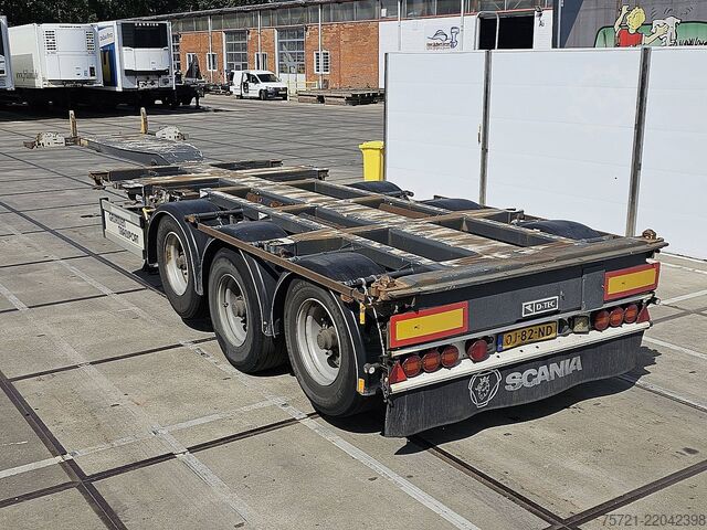 Container transportation D-TEC FT-43-03V MULTI 2X LIFT AXLE