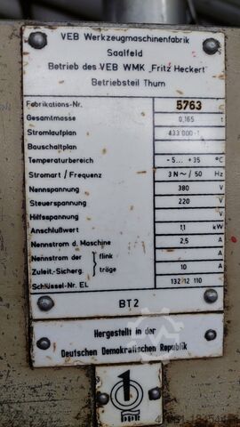 Geared table drill WMW HECKERT BT 2