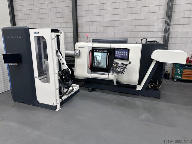CNC-Dreh- und Fräszentrum DMG MORI CTX alpha 500 V5